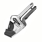 35/42/51/75mm High-Leverage Ratchet Action Multi-Purpose Pipe Cutter Carbon Steel Blade PVC Rubber Tubing Cutter Tool