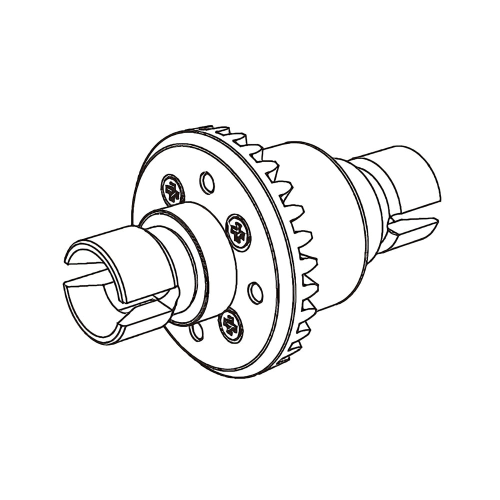 LinkMejor 14304 14303 RC Car Original Parts Metal Gear Differential 16420Y