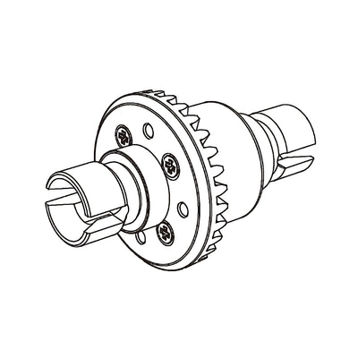 LinkMejor 14304 14303 RC Car Original Parts Metal Gear Differential 16420Y