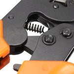 LinkMejor 23AWG to 10AWG Self Adjusting Ratcheting Ferrule Crimper Plier Tool with 800pcs Connector Terminal