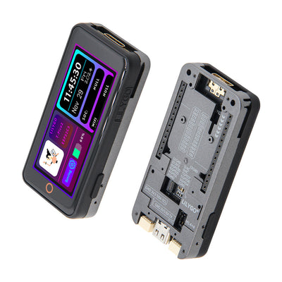 LinkMejor® T-Pico2350 Dual-Chip RP2350 & ESP32-C6 Development Board 2.33 inch LCD Touch Display HD 480P Wi-Fi bluetooth Zigbee3.0 XL9535 I/O Expander IoT Smart Home Automation Wireless Connectivity