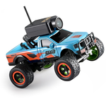 LinkMejor 6407 6407-C RTR 1/64 2.4G RWD Mini FPV RC Car Wifi Camera Monitor Photos Videos VR App Control Built In Gyro LED Light Cruise Control Desktop Micro 3 Speed Off-Road Full Proportional Vehicles Models Toys