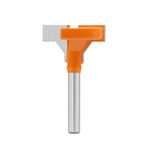 T-Shape Router Bit Alloy Steel Woodworking Chamfer Milling Cutter Multiple Sizes for Wood MDF Plastic
