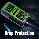 Baofeng UV5RMINI Walkie Talkie Silicone Protective Case Transparent TPU Shockproof Dustproof Wear Resistant Accessory
