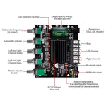 ZK-MT21 100W+2*50W 2.1 Channel Subwoofer Digital Power Amplifier Board AUX 12/24V Audio Stereo Bluetooth 5.0 Amp HiFi For Home