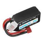 LinkMejor 11.4V 2200mAh 25C 3S Lipo Battery T Plug with XT60 Adapter for RC Model Toys