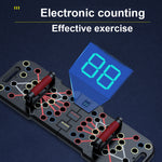 Bominfit Multifunctional Counting Folding Electronic Push Up Board Home Portable Workout Tools Chest Muscle Exercise Push-up Stands