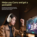 LinkMejor EH150 ANC Headset Wireless bluetooth Headphone 40mm Driver Low Delay Foldable Design Over-ear Sports Headphones