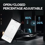 LinkMejor Smart ZigBe Star Ring Curtain Switch APP Remote Control for Roller Shutter Electric Curtains Blind Motor Work with Alexa/Google Home European Version