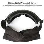 LinkMejor Tactical Goggles 3 Lens Soft Windproof UV400 Protection Glasses For Cycling Safe Protection