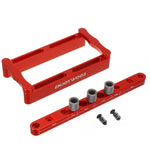 LinkMejor X320 Self Centering Dowelling Jig Metric Inch Dowel Punch Locator Drilling Tools for Woodworking