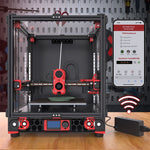 Panda PWR Smart Power Controller Remote Control Real Time Power Monitoring Timed Shutdown Dual USB Ports OTA Update Compatible Bambu Lab Klipper Voron 3D Printer Accessory Fleet Management