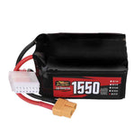 LinkMejor Power 22.2V 1550mAh 150C 6S LiPo Battery XT60 Plug for RC Drone