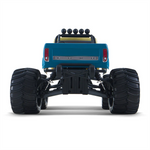 LinkMejor 11023BL Official Licensed for Ford F100 1/10 2.4G RWD 55km/h Brushless RS RC Car Monster Bashers Off-Road Truck Hobbywing Motor ESC Oil-Filled Shocks Metal CVD Dogbone Classic Vehicles Models Toys
