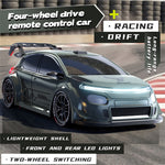 LinkMejor SG718 RTR 1/24 2.4G 4WD Drift RC Car Mini LED Light Remote Control High Speed On-Road Racing Vehicle Model Boys Gifts Toys