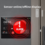 Tuya Smart Home Security Alarm System 4G WiFi Wireless 7-inch Screen Real-time Monitoring Instant Notification Voice Activation