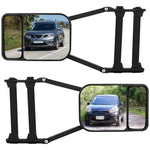 Pair Car Extend Rear View Mirrors Adjustable Additional Exterior Mirror for All Standard Vehicles RVs Caravan Car Trailer Towing Mirrors