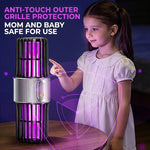 Tevorex Electric UV Mosquito Killer Lamp USB Rechargeable 2 in 1 Portable Bug Zapper for Indoor Outdoor