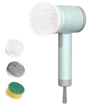 Tevorex Cordless Electric Cleaning Brush with Digital Display, IPX7 Waterproof, Adjustable Speed Rechargeable Scrubber for Kitchen, Bathroom, Pots & Pans, Multi-Surface Deep Cleaning
