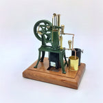LinkMejor R01 1/12 Stirling Hot Air Pump Engine Model Water-cooled External Combustion Engine Copper Castings Physics Science Experiment for Children