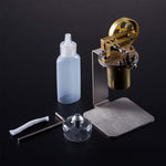 LinkMejor QX-M-ZQJ-06 Mini Copper Boiler Steam Engine Stirling Engine Model Physics Experiment Science Discovery Production Invention Gift Collection Toys