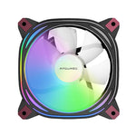 Aigo Z12 Computer Case Fan Reverse Ventoinha PC 120mm RGB Fan Cooler PWM CPU Cooling Fan 3Pin 5V ARGB 12CM Ventilador