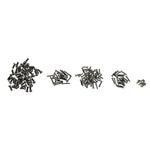 LinkMejor Universal Screw Box 460PCS M2 M3 Round Head Screws with 2PCS Screwdrivers DIY Tool for RC FPV Racing Freestyle Drones
