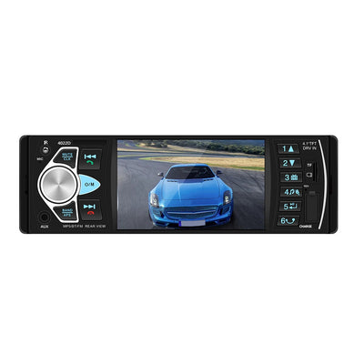 4.1inch Car Stereo 1Din Car Radio 60W FM Remote Control Multimedia Player Bluetooth MP5 Player Support TF Card Autoradio