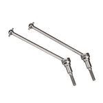 2PCS LinkMejor 2996A 1/10 RC Car Parts Metal Universal Front Drive Shaft Vehicles Models Spare Accessories T2111