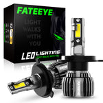 LinkMejor A700-F6 2PCS 60W LED Car Headlight Bulbs 13000LM LED Front Headlamp 6500K IP68 Waterproof for Car Modification