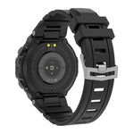 LinkMejor DT5 Sport 1.45inch HD Screen GPS Compass bluetooth Call Heart Rate Blood Pressure Blood Oxygen Monitor Sleep Monitoring Multi-sport Modes Music Playback IP68 Waterproof Smart Watch