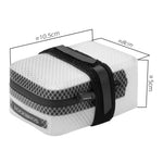 LinkMejor 0.4L Mini Bicycle Saddle Bag Tail Bag Lightweight Waterproof Portable Wear-resistant MTB Road Bike Bag
