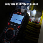 EU US Direct KAIWEETS HT118E Digital AC/DC Multimeter TRMS 20000 Counts High Resolution with Flashlight True RMS CAT IV 600V Safety Rated Best for Electronics Testing