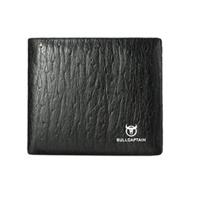 LinkMejor Men's RFID Genuine Leather Billfold Wallet with Gift Box Business Casual Multi-Card Slot Card Holder Money Clip Gift for Boyfriend Father Husband Gift
