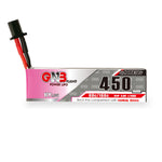 LinkMejor GNB 3.8V 450mAh 80C 1S 4.35V HV LiPo Battery GNB27 Plug for TINY7  Moblite7 Walksnail Whoop FPV Racing Drone