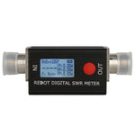 LinkMejor RD106P 120W Digital SWR Meter SWR&Power Meter FMB VHF UHF 80-999MHz Standing-wave Ratio 1.00-99.9 Support DMR Walkie Talkie