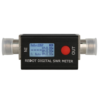 LinkMejor RD106P 120W Digital SWR Meter SWR&Power Meter FMB VHF UHF 80-999MHz Standing-wave Ratio 1.00-99.9 Support DMR Walkie Talkie