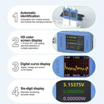 LinkMejor XA3 Pro USB Smart Tester PD QC2.0 QC3.0 Fast Charge 6.5A High Current 156W Power Measurement 1.77-inch TFT LCD