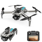 LinkMejor SG109 MAX GPS 5G WiFi FPV with 5.9inch LCD Screen Controller HD Dual Camera Electric Adjustment 360° Obstacle Avoidance Optical Flow Positioning Brushless Foldable RC Drone Quadcopter RTF