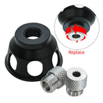Aluminum Alloy Punch Locator Pocket Hole Jig Kit 3-10mm Stainless Steel Bushings Portable for Woodworking Precision and Easy to Use
