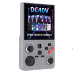 [128G] DC40V Open Source Retro WIFI Handheld Game Console 4000mAh 4.0-inch IPS Screen Quad-Core RK3326 Multiplayer Portable Pocket Video Player with Dual Replaceable Joysticks
