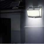 Elfeland 468 LED Super Bright Outdoor Solar Lamp Waterproof 3 Modes Motion Sensor Human Induction Solar Garden Light Yard Garage Lights