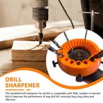 Universal Drill Bit Sharpener Attachment Plastic 2-13mm Large Angle Milling Manual Tool Enhanced Cutting Efficiency Portable and Lightweight