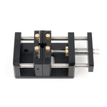 Ganwei Self Centering Woodworking Clamp Vise MGO-000-0167 CNC Aluminum Alloy Compact Design V Trough Precision Alignment Drill Press Tool