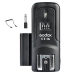 Godox CT-16 Trigger 16 Channels Wireless Radio Flash Transmitter Receiver for Canon for Nikon Pentax Studio Speedlite Flash