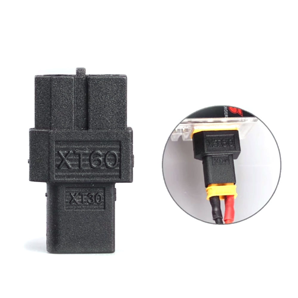 LinkMejor Integrated Conversion Head Connector TX60 Female Plug to XT30 Male Plug for FPV RC Drones