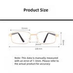 HD Anti-glare Reading Glasses for Men Women Scratch-resistant Comfy Crystal Presbyopia Glasses