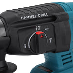 Electric Cordless Demolition Jack Hammer Impact Drill Concrete Breakers Punch Kit For 18V Makitabattery