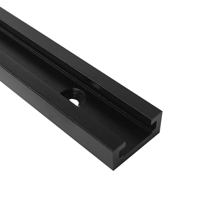 LinkMejor 300-1220mm Woodworking T-track T-slot Miter Track Jig T Screw Fixture Slot 19x9.5mm for Table Saw Router Table
