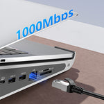 Blueendless Aluminum Laptop Stand Docking Station with 4K 60Hz HD SD/TF Card Reader USB3.0 5Gbps 100W PD Charger Type-C Hub for MacBook Surface
